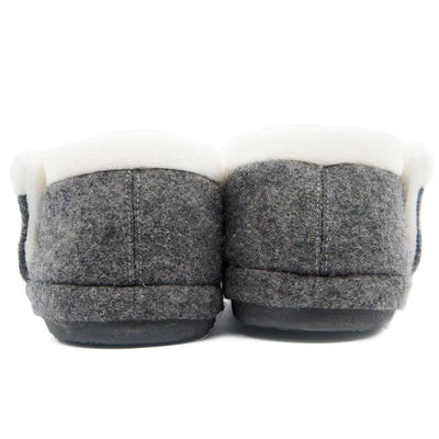 Archline Closed Back Slippers with Arch Support - Comfort Grey Marl, Size 40