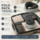 Flightmode Compact Luxury Memory Foam Travel Pillow - One Size – view 4 - Auzzistore
