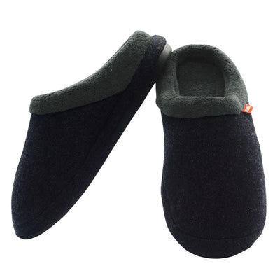 Archline Slippers Slip-On Comfort with Arch Support - Charcoal Marl Size 43