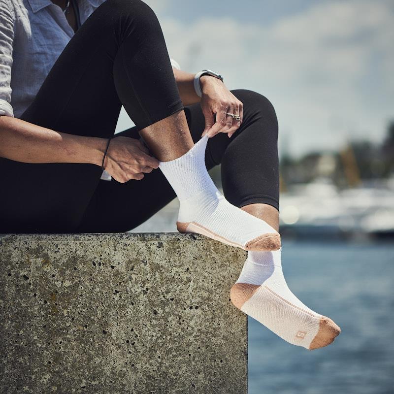 Glucology 6 Pack Mixed Classic Socks - Black, White, Grey - Extra Large