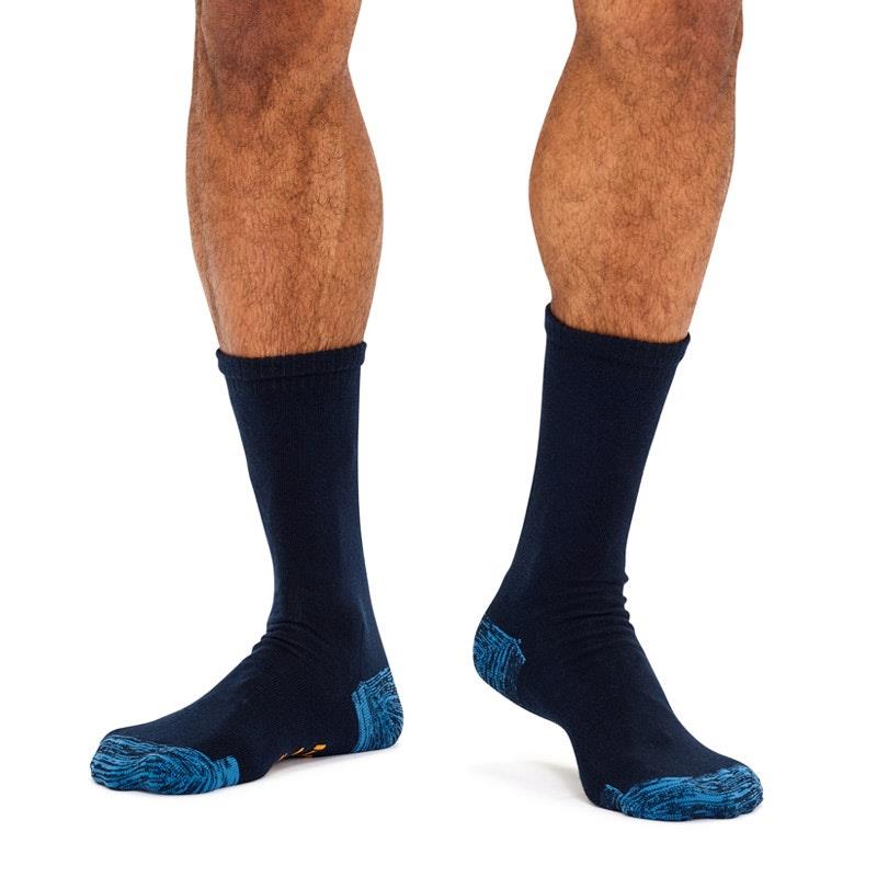 Jack of All Trades Men's Top to Toe Comfort Socks - Navy (12 Pairs, Size 6-10)-Auzzi Store