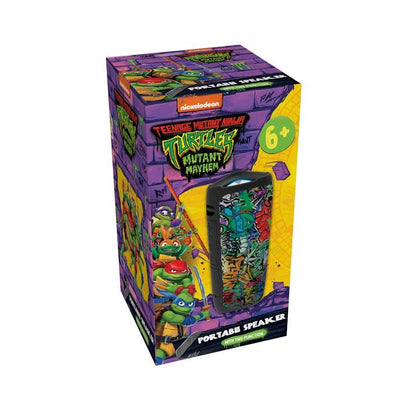 TMNT 10W Portable Bluetooth Speaker - Ultimate Sound Experience