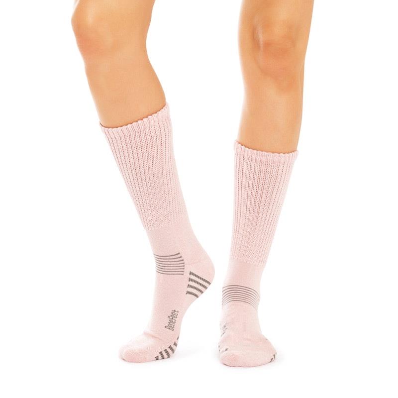 Benefeet 10 Pairs of Women's Bamboo Comfort Socks - Twisted Pink Size 2-8-Auzzi Store