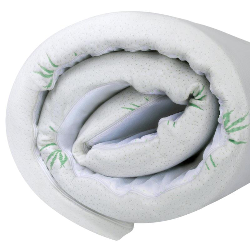 Clevinger 8cm Memory Foam Mattress Topper with Bamboo Cover - King 1pc