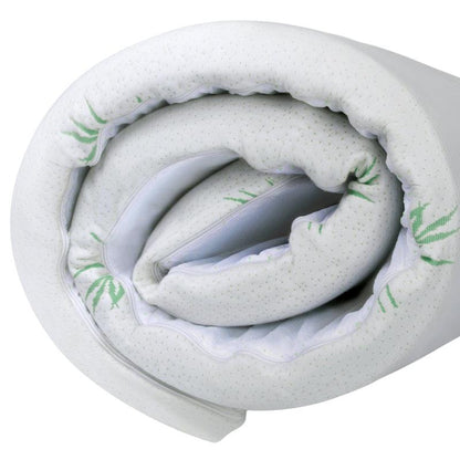 Clevinger 8cm Memory Foam Mattress Topper with Bamboo Cover - King 1pc