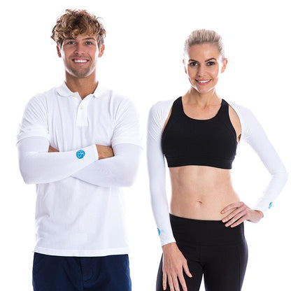 SParms UPF50+ Shoulder Wrap (White) - Large