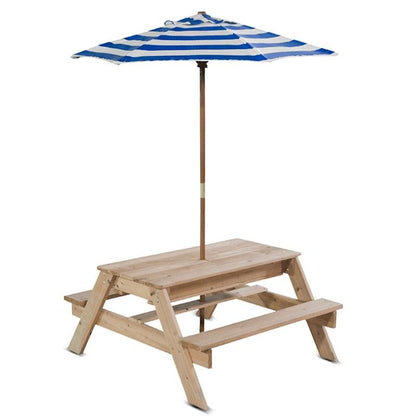 Lifespan Kids Sunrise Sand & Water Table with Umbrella - Outdoor Fun