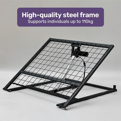 Equipmed Electric Adjustable Backrest - Full Length Grey