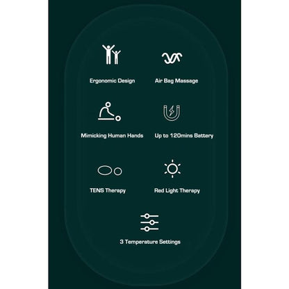 Caremax 5 in 1 Joint Massager with TENS, Air Bag Compression & Heat - 1 Unit