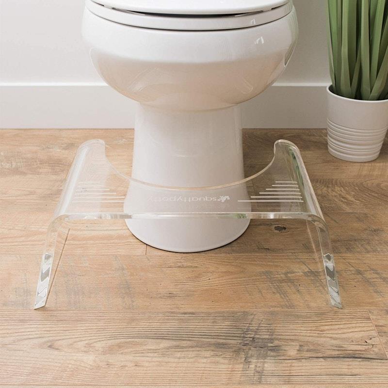 Squatty Potty Ghost Stool 7 Inch - Elegant Bathroom Solution