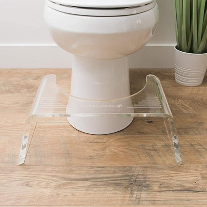 Squatty Potty Ghost Stool 7 Inch - Elegant Bathroom Solution