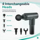 Remology Impact Therapy Percussive Massager - 4 Heads Included – view 4 - Auzzistore
