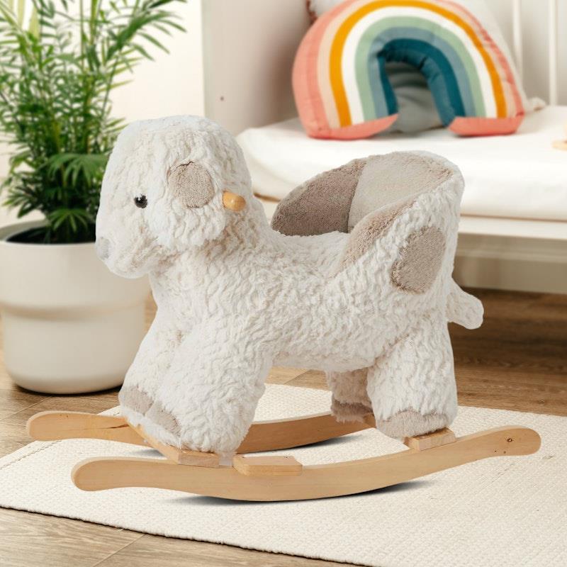 Jiggle & Giggle Soft Plush Toy Rocker Puppy - Adorable Playtime Companion