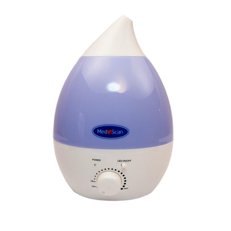 MedeScan Rainbow Mist Humidifier + Multifunction Thermometer Bundle