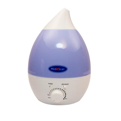 MedeScan Rainbow Mist Humidifier + Multifunction Thermometer Bundle