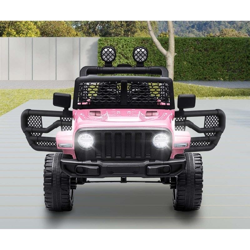 Mazam Kids Electric Ride On Car Jeep - Pink-Auzzi Store
