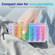 Flightmode 7 Day Travel Pill Box - Medicine Organizer with Daily Compartments - 1 Unit – view 4 - Auzzistore