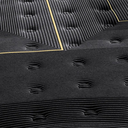 DreamZ Spring Mattress Bamboo Euro Top Bed Pocket HD Egg Foam King - Ultimate Sleep Comfort