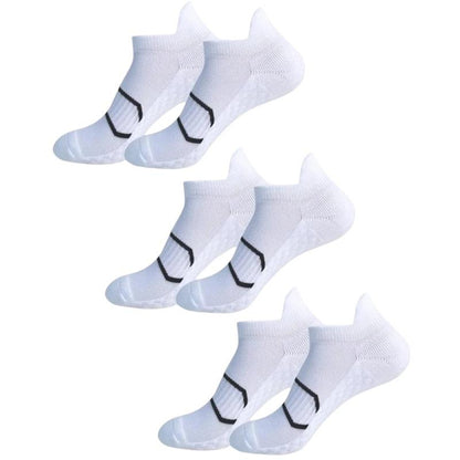 High Heel Jungle Ultimate Cushioned Support Sport Socks - White-Auzzi Store