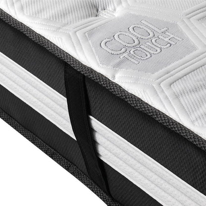 DreamZ Cooling Pocket Spring Mattress - Euro Top Foam 25cm Single