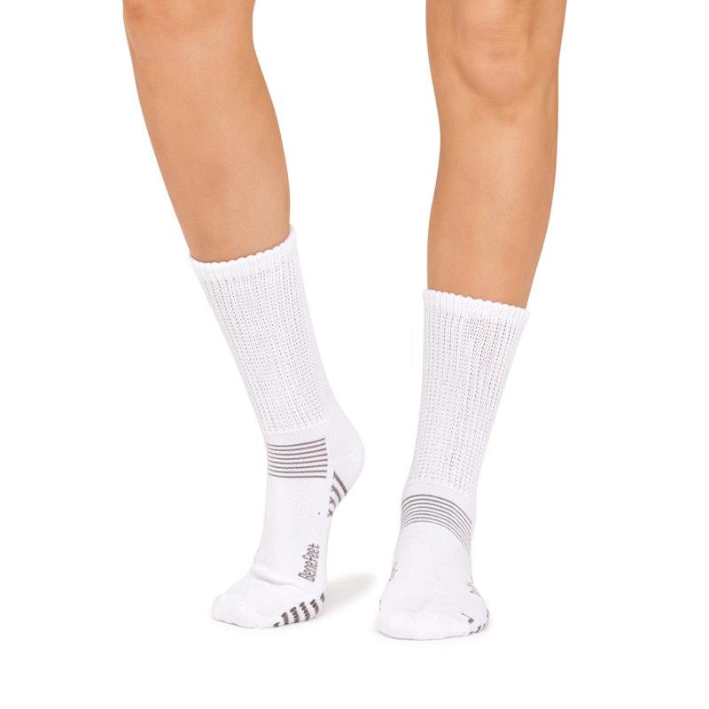 Benefeet Women's Bamboo Socks - White (10 Pairs, Size 2-8)-Auzzi Store