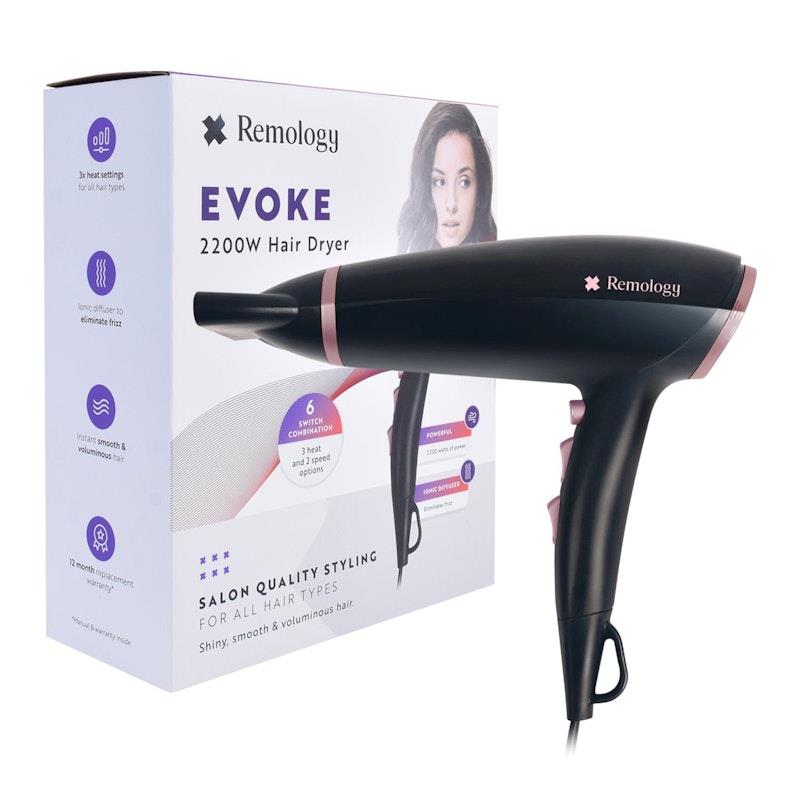 Remology Evoke 2200W Professional Hair Dryer - SML