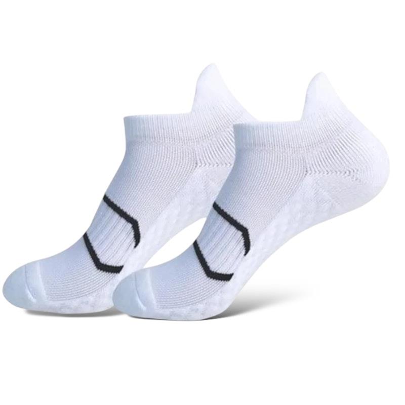 High Heel Jungle Ultimate Cushioned Support Sport Socks - White-Auzzi Store