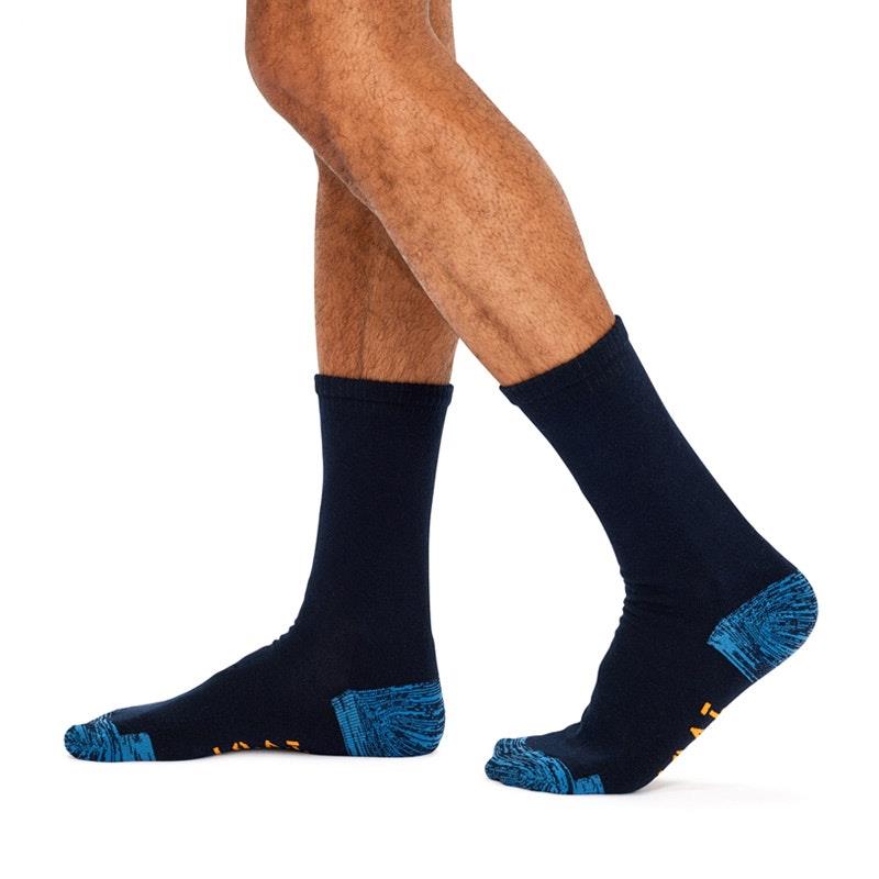 Jack of All Trades Men's Top to Toe Comfort Socks - Navy (12 Pairs, Size 11-14)-Auzzi Store