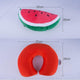 Lazy Dayz Two-Way Reversible Microfibre Travel Pillow - Watermelon – view 5 - Auzzistore