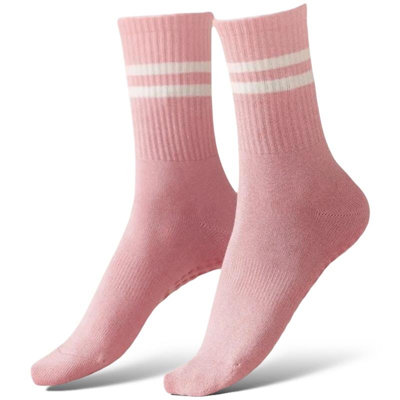 High Heel Jungle Varsity Premium Combed Cotton Full Grip Pilates/Yoga Socks Bundle - 3 Pack-Auzzi Store