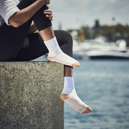 Glucology 6 Pack Mixed Classic Socks - Black, White, Grey - Medium