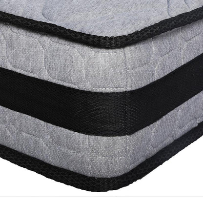 DreamZ Double Spring Mattress - 22CM Medium Firm Egg Crate Foam