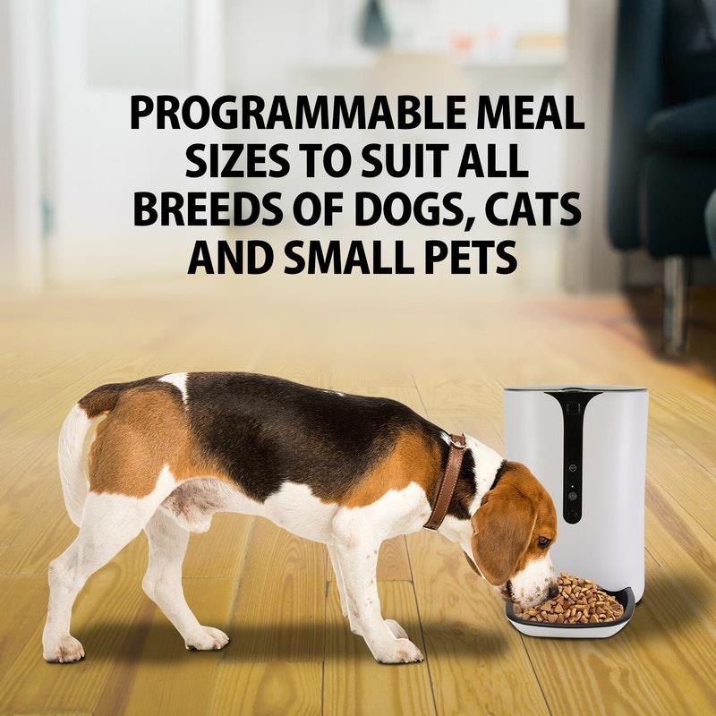 Lentek Smart Pet Feeder with 720p HD Video - 1 Unit