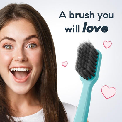 Grin 100% Recycled Toothbrush 4-Pack Summer Beach (Soft) Bundle