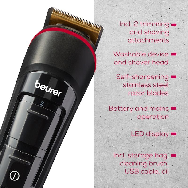 Beurer MN4X Beard Trimmer: Trimming & Shaving - 1 Unit-Auzzi Store