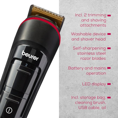 Beurer MN4X Beard Trimmer: Trimming & Shaving - 1 Unit-Auzzi Store