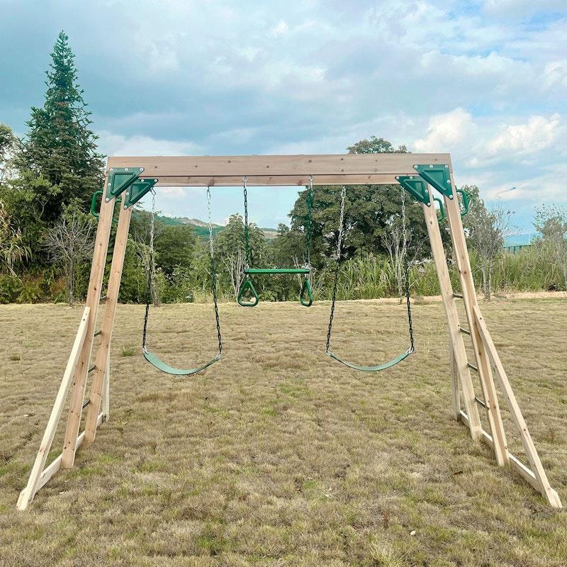 Lifespan Kids Daintree 2-in-1 Monkey Bars & Swing Set - One Size
