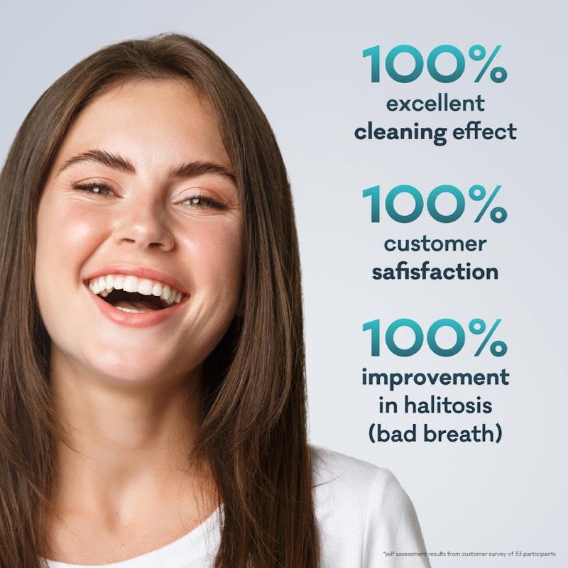 Grin Ultra Smooth Floss Picks 80-Pack Bag x8 Bundle