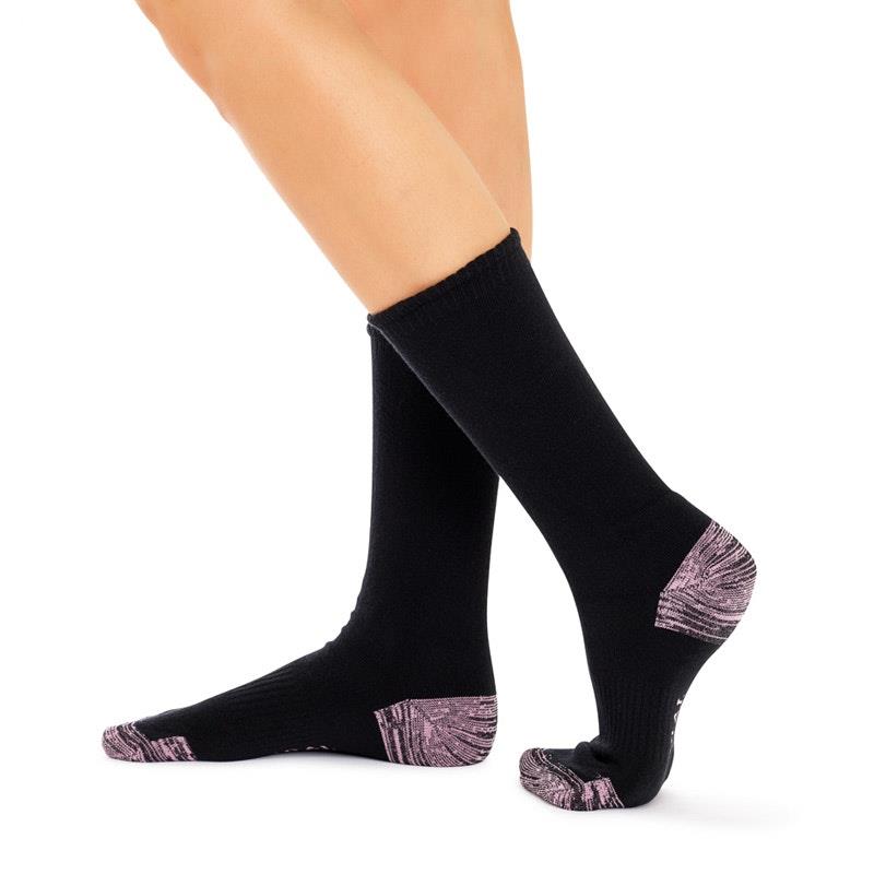 Jack of All Trades 12 Pairs of Women's Top to Toe Comfort Socks - Black Size 5-10-Auzzi Store