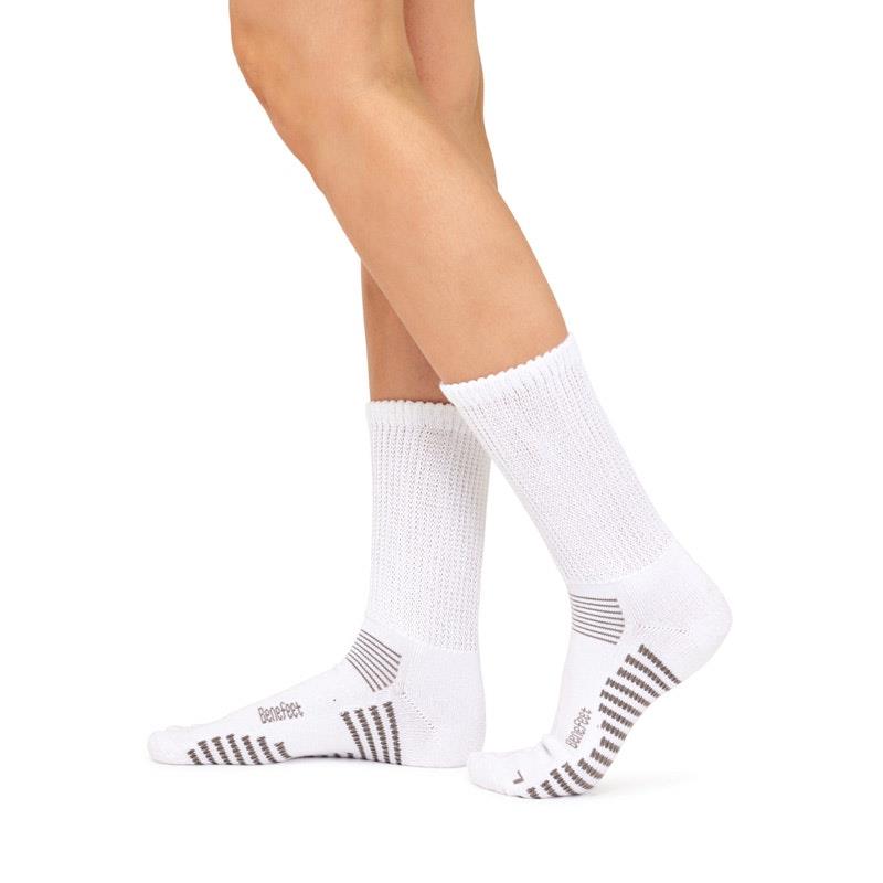 Benefeet Women's Bamboo Socks - White (10 Pairs, Size 2-8)-Auzzi Store