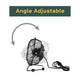 Living Today 360 Degree Tilt Adjustable USB Portable Mini Desk Fan - 1 Unit – view 5 - Auzzistore