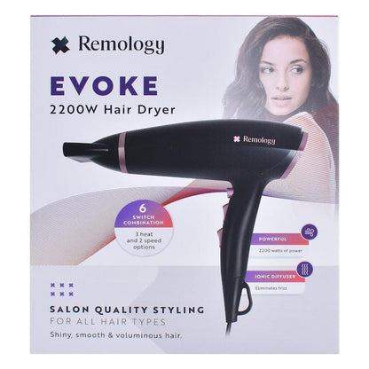 Remology Evoke 2200W Professional Hair Dryer - SML