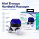 Remology Mini Therapy Handheld Massager - Portable Relief for Tension – view 5 - Auzzistore