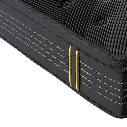 DreamZ Spring Mattress Bamboo Euro Top Bed Pocket HD Egg Foam King - Ultimate Sleep Comfort