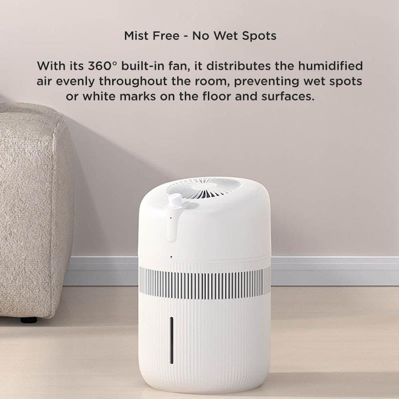 Caremax Mist-Free Dust Free 2-in-1 Evaporative Humidifier & Air Purifier - 4L - 1 Unit