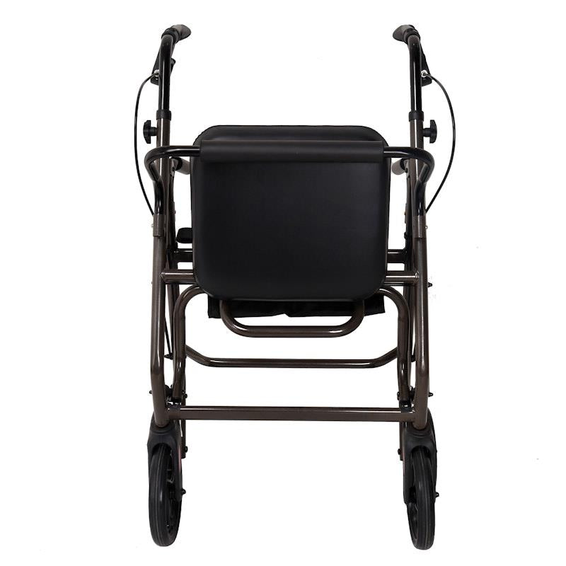 Orthonica Foldable Aluminum Rollator Walker - Grey