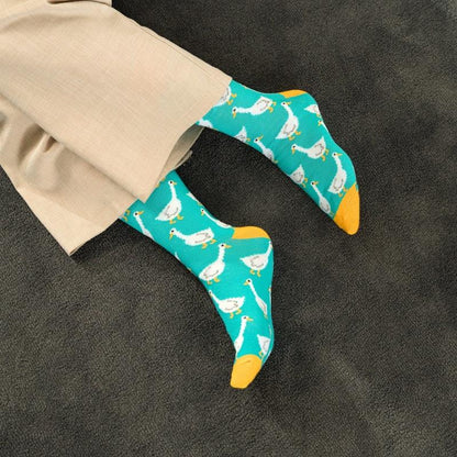 Sock Exchange 8 Pairs of Fashion Novelty Funny Socks - One Size 5-13-Auzzi Store