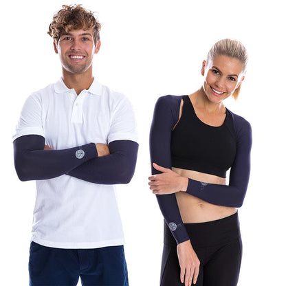 SParms UPF50+ Shoulder Wrap (Navy) Large - Superior Sun Shield