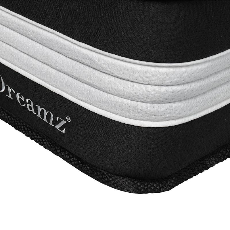 DreamZ Cooling Pocket Spring Mattress - Euro Top Foam 25cm Single