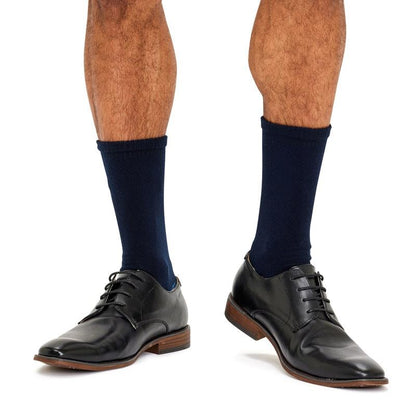 Jack of All Trades Men's Top to Toe Comfort Socks - Navy (12 Pairs, Size 6-10)-Auzzi Store